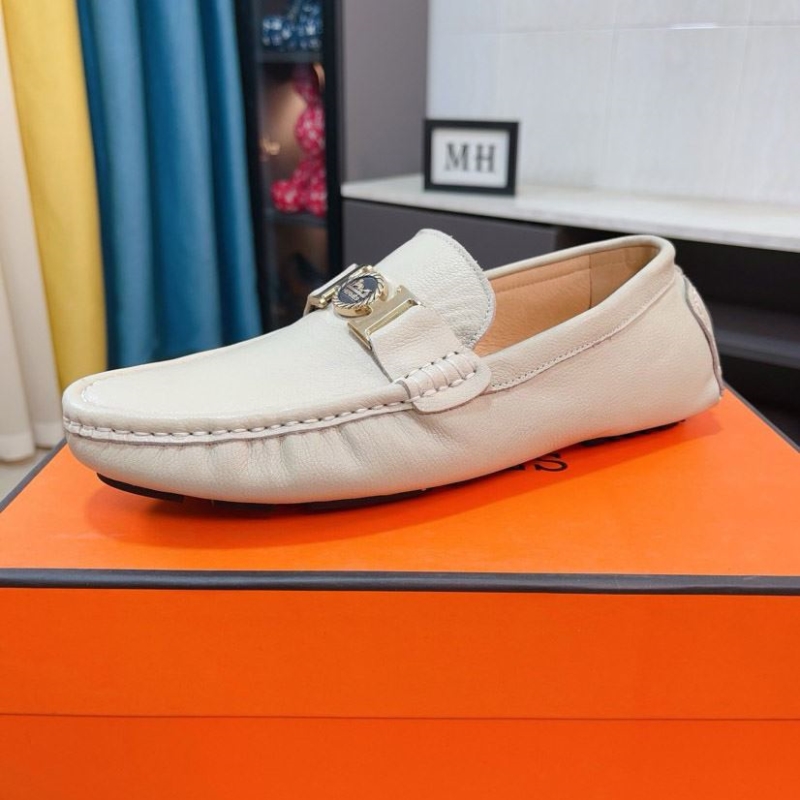 H**mes leather shoes